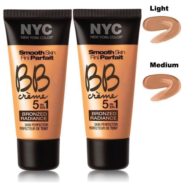 2st NYC Smooth Skin BB Creme 5 in 1 Bronzed Radiance-Light Beige