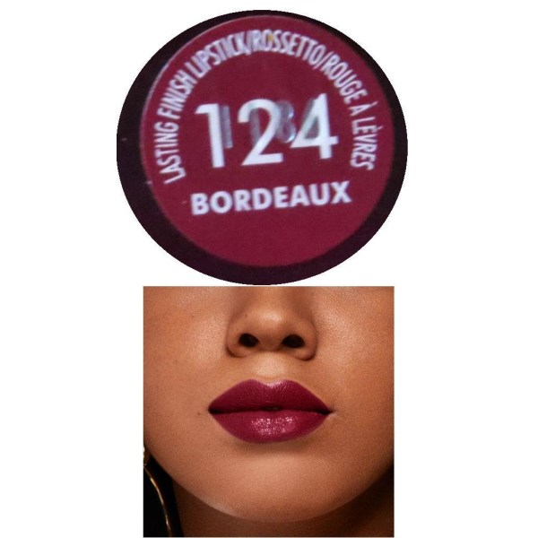 Rimmel Lasting Finish Lipstick-124 Bordeaux Bordeaux