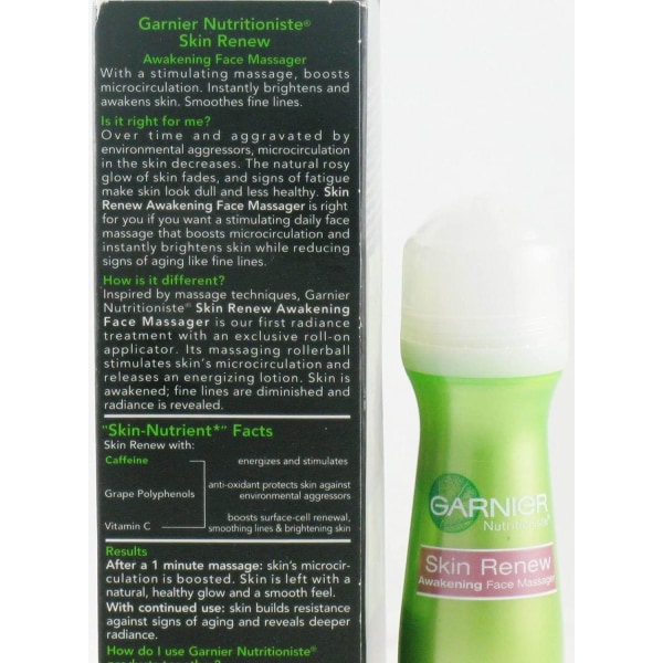 Garnier Skin Renew Awakening Face Massager 50ml Roll-on