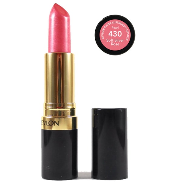 Revlon Super Lustrous PEARL Lipstick - Softsilver Rose pearlized bright silver-pink