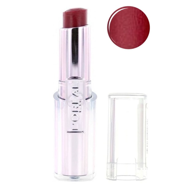 L'Oreal Rouge Caresse Lipstick - 407 Ruby&Spice Mörkröd