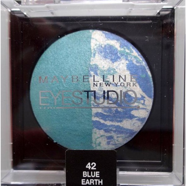 Maybelline Studio Hypercosmos Baked Duo-Eyeshadow - Blue Earth