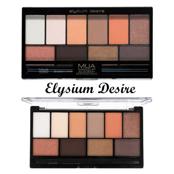 MUA Elysium Autumn & Winter Eyeshadow Palette & Eyeliner Pencil multifärg