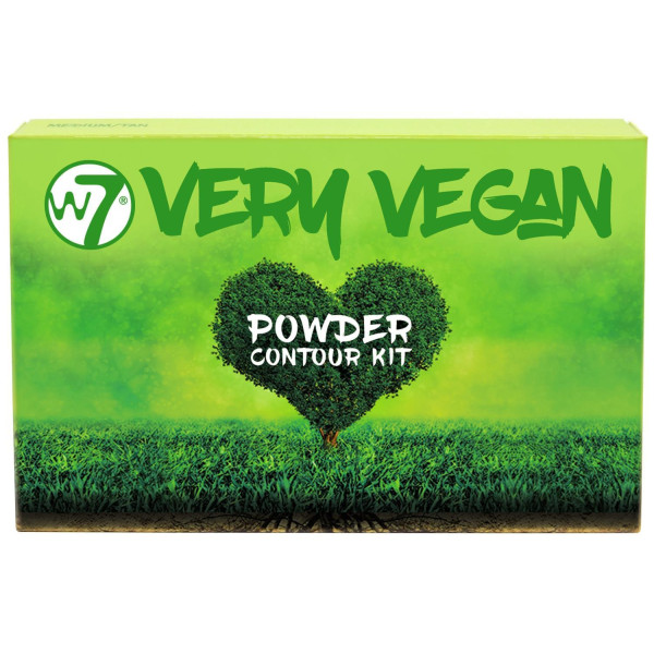 W7 Very Vegan Powder Contour Kit - Fair Light multifärg