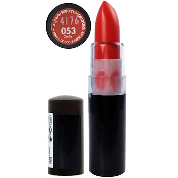 Miss Sporty Perfect Shine Lipstick - On Fire! Red