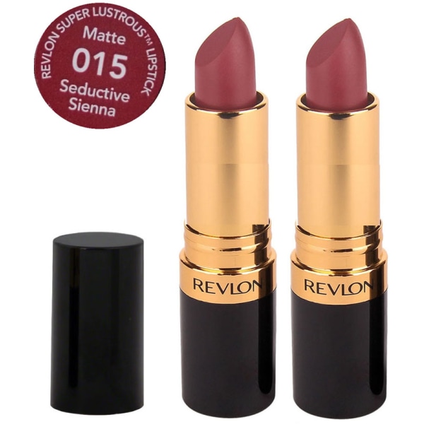 2st Revlon Super Lustrous MATTE Lipstick - Seductive Sienna Mörkröd