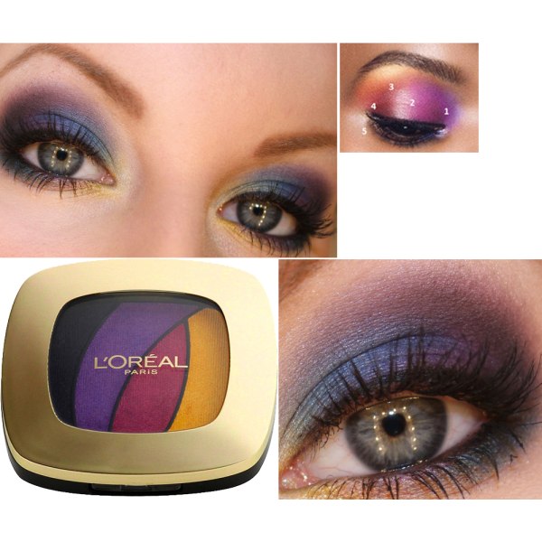 L'Oréal Color Riche Quad Eye Shadow-S3 Disco Smoking