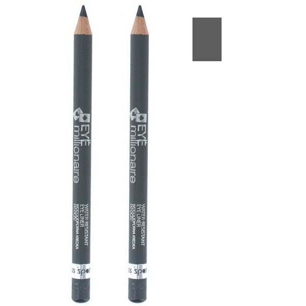 2st Miss Sporty Millionaire Waterresistant Eyeliner-Silver Grey grå