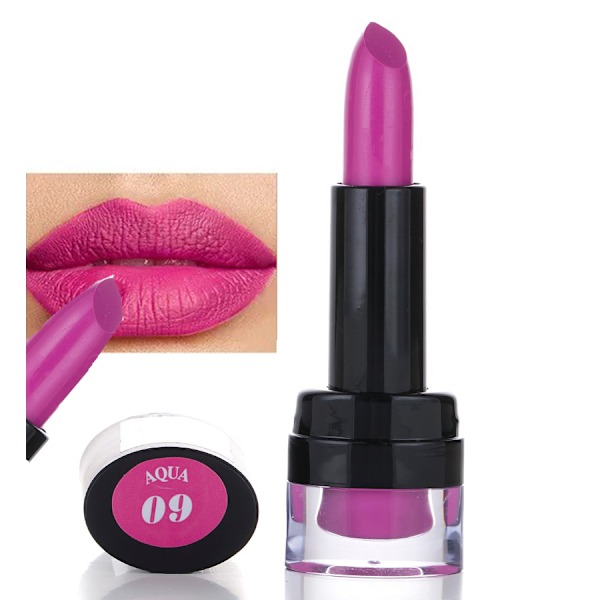 London Girl Long Lasting Glossy Lipstick - 09 Aqua Rose Red