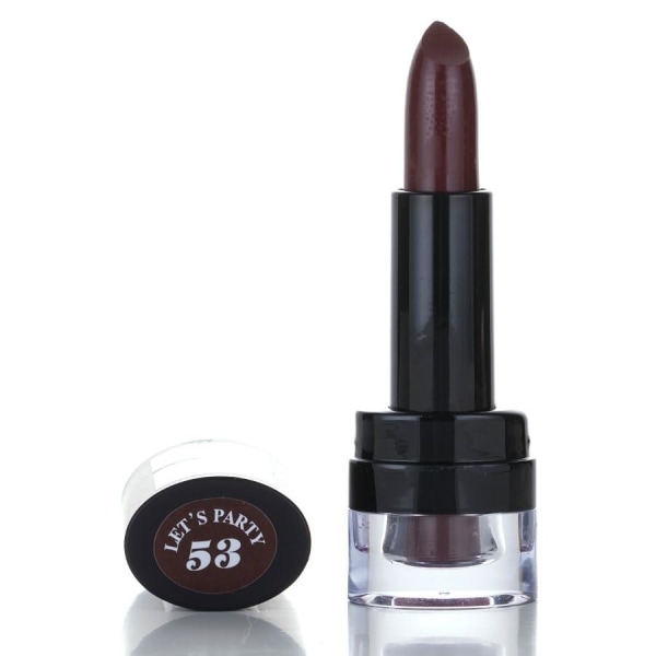London Girl Long Lasting Glossy Lipstick - 53 Let's Party Brown