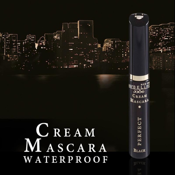 Maybelline Jade Cream Waterproof Mascara - Perfect Black Svart