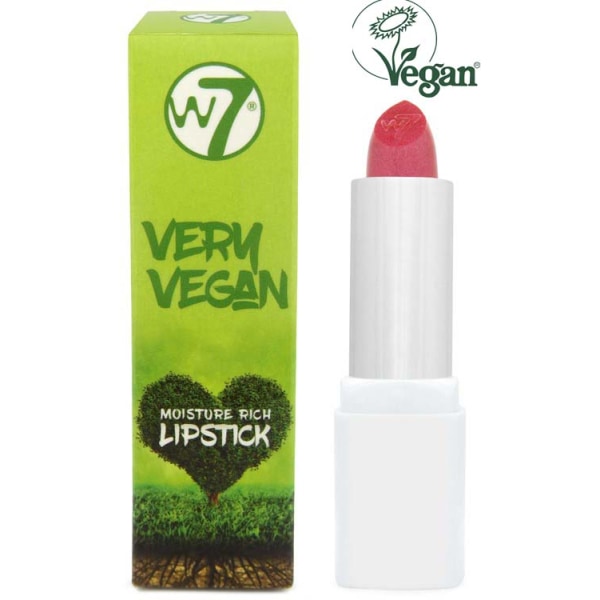 W7 Very Vegan Moisture Rich Lipstick-Majestic Magnolia Majestic Magnolia Red