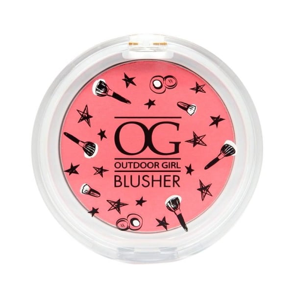 Outdoor Girl Powder Blusher Compact - It's Mine Rosa