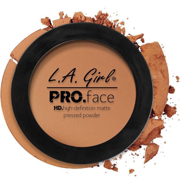 L. A. Girl Pro Face HD Matte Pressed Powder-Toffee Toffee