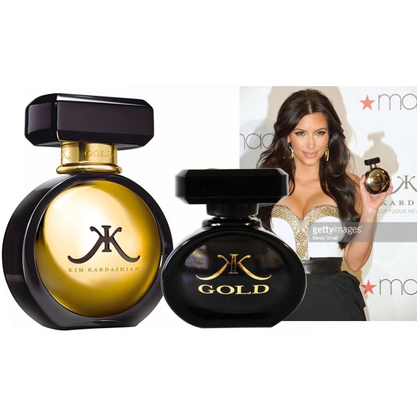 Kim Kardashian Gold Eau de Parfum 30ml +7.5ml + Clinique summer flower Bag