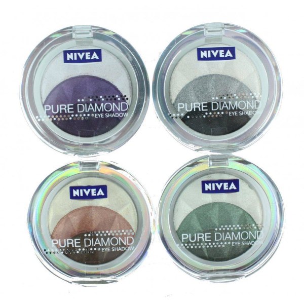 NIVEA PURE DIAMONDS Trio Eyeshadow- Magnetic Browns