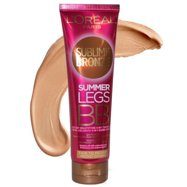 L'Oréal Sublime Bronze Summer Legs BB Cream-Fair to Medium Medium to Dark