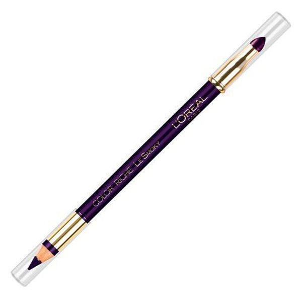 L'Oreal Riche Le Smoky Pencil Eye Liner & Smudger - Purple Dream Lila