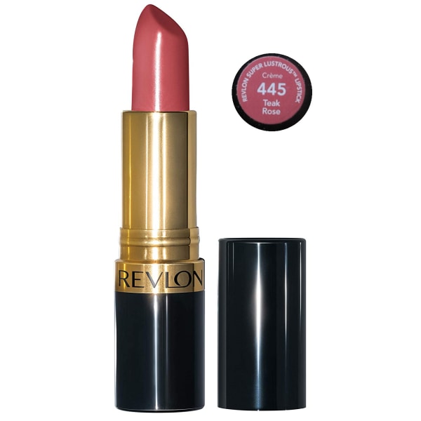 Revlon Super Lustrous Crème Lipstick - Teak Rose reddish pink brown