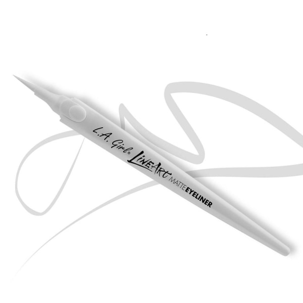 L. A. Girl Line Art Matte Eyeliner - Pure White Pure White