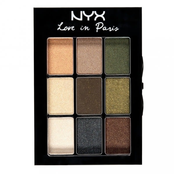 NYX Love In Paris Eyeshadow Palette  - 05 Parisian Chic flerfärgad