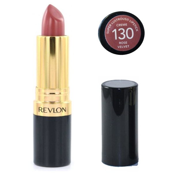 Revlon Super Lustrous Crème Lipstick-130 Rose Velvet Satin