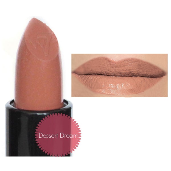 W7 Limited Edition Nude Kiss Naked Colour Lipstick-Desert Dream Sand Nude