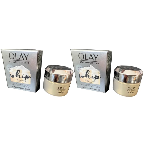 Olay 7in1 Total Effects Whip Active Moisturiser 15mlx2