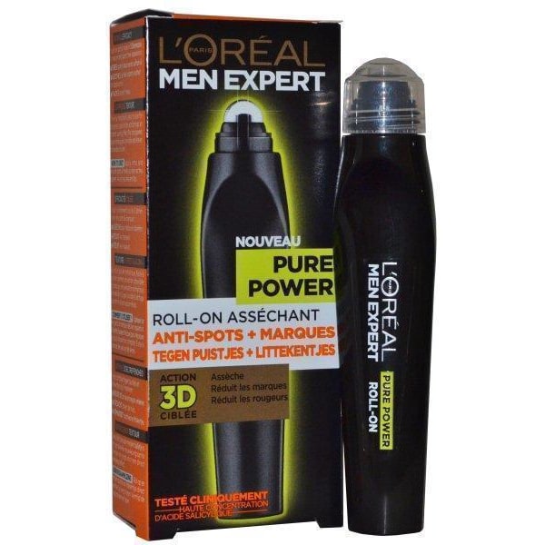 L'Oreal Men Expert Pure Power Roll On-Anti Spots + Marques