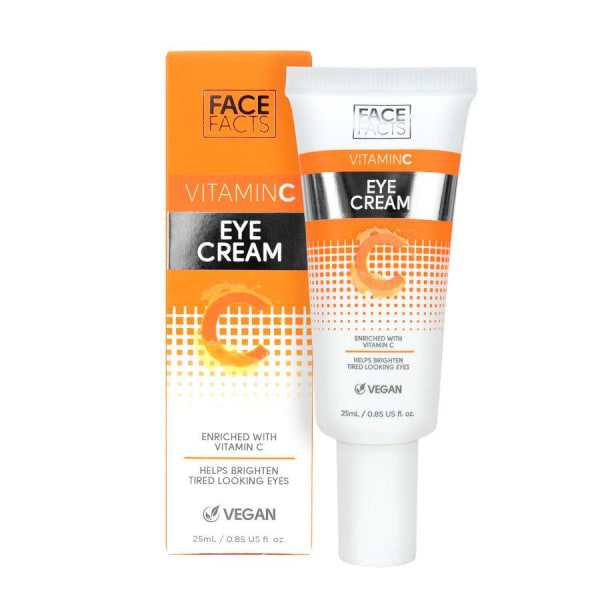 Face Facts VEGAN Vitamin C Eye Cream 25ml Transparent