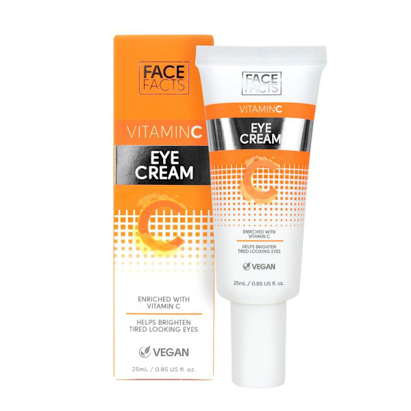 Face Facts VEGAN Vitamin C Eye Cream 25ml Transparent Transparent