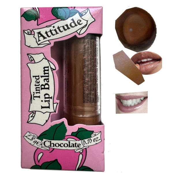 Attitude Tinted Lip Balm - Chocolate Ljusbrun