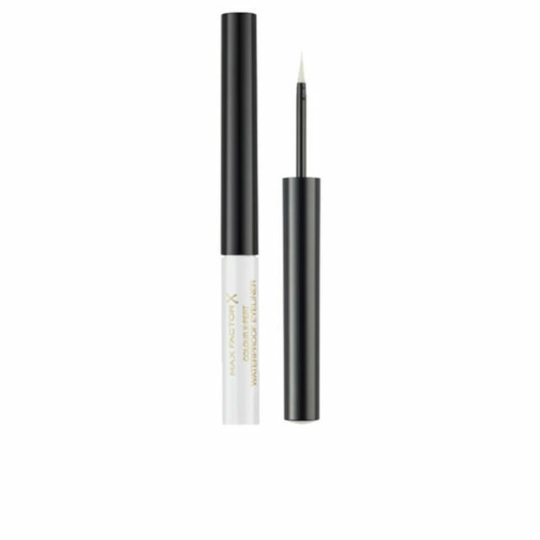 Max Factor Colour X-Pert Waterproof Eyeliner Pen-Metallic White Metallic White