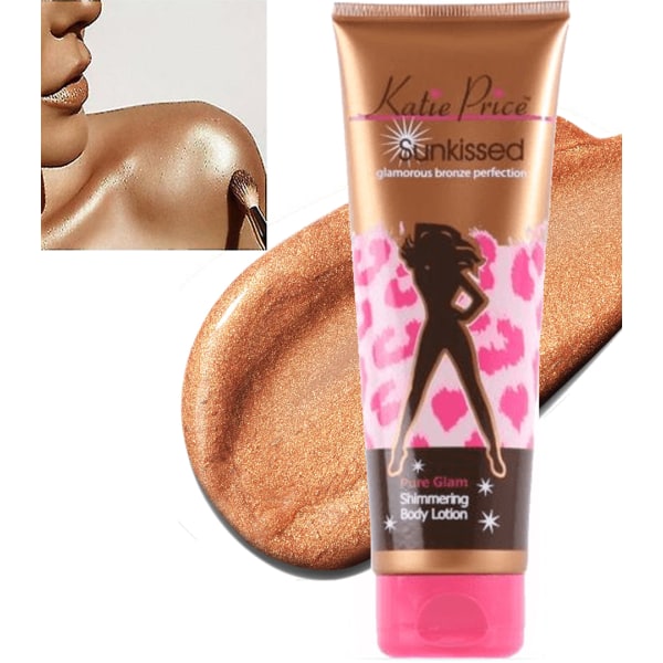 Katie Price Sunkissed Bronze Shimmering Body Lotion bronze Shimmer