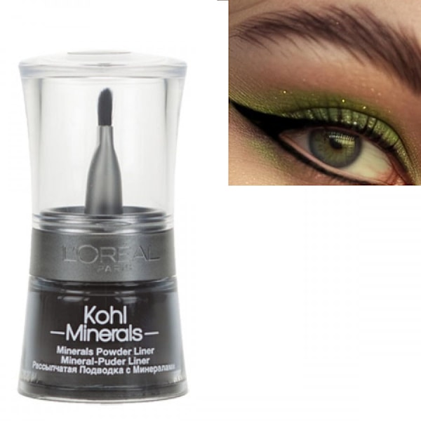 L'Oreal Kohl Minerals Powder Eyeliner - Precious Black Black