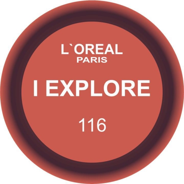 L'Oréal Paris Rouge Signature Matte Liquid Lipstick - 116 I Expl Brun