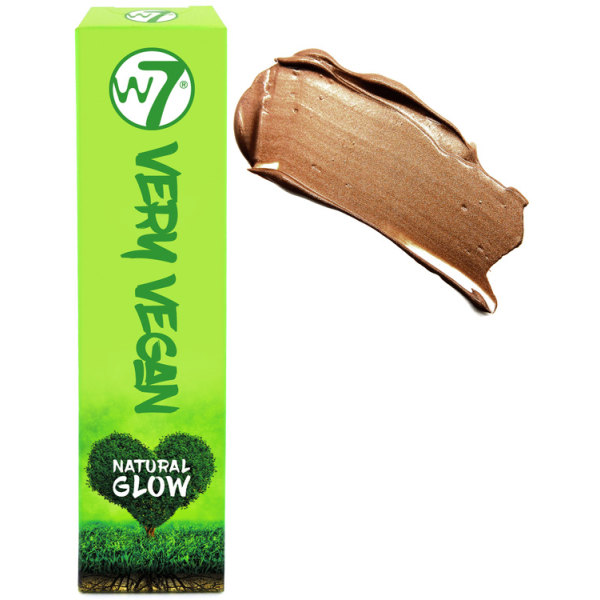 W7 Very Vegan Natural Glow Liquid Highlighter-Bare Bronze Bronze