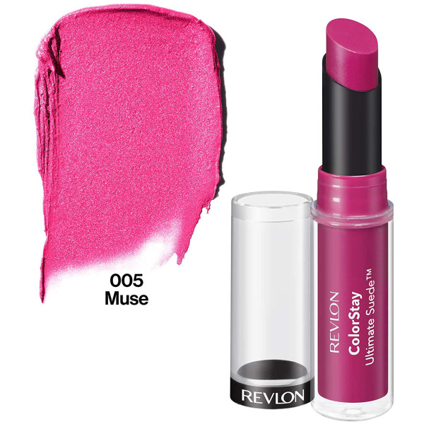 Revlon ColorStay Ultimate Suede Lipstick - 005 Muse Cerise Pink