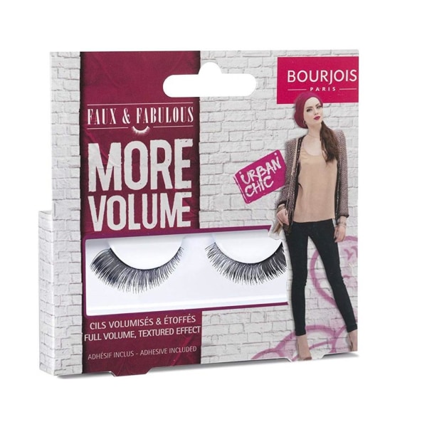 Bourjois Faux & Fabulous More Volume Eyelashes-Urban Chic Svart