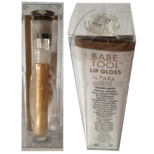 Fake Bake Lip Gloss -24 K Golden Babe Guld