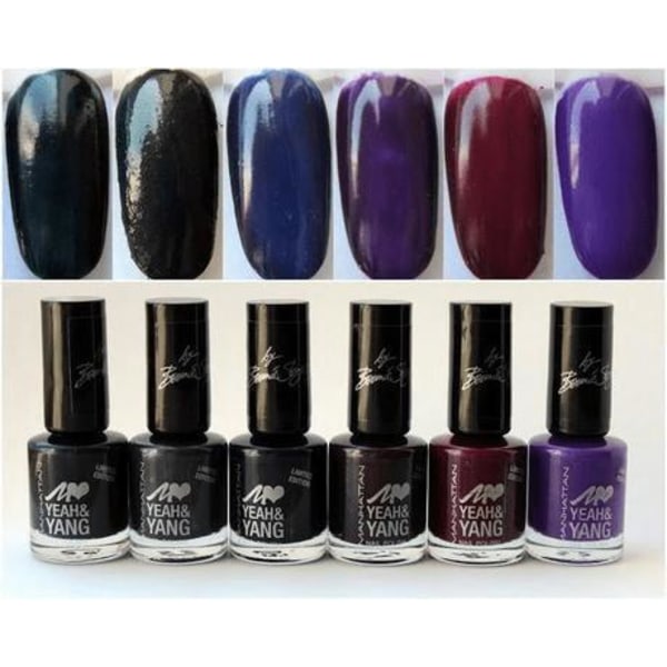 Manhattan Limited Edition Yeah&Yang Nai Polish-Shade of Orchid Lavendel