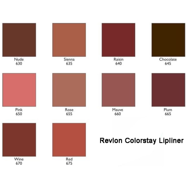 Revlon Colorstay Lipliner - Wine Vin, röd