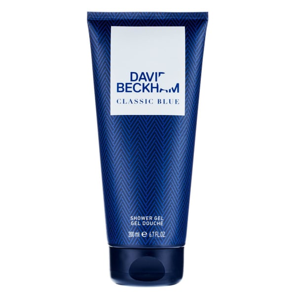 David Beckham Classic Blue Hair & Body Wash 200ml + Deospray 150ml