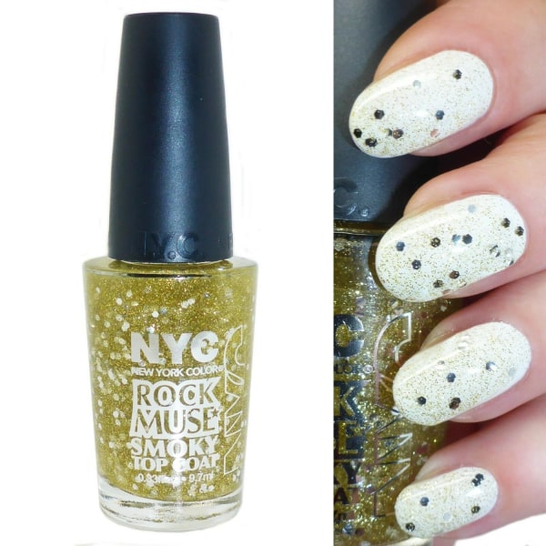 2st NYC Rock Muse Top Coat-Rock Muse Smoky Champagne Gold Champagne