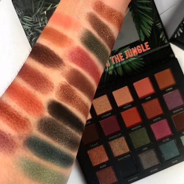 Technic Limited Edition Welcome to Tropical Jungle 20 Eyeshadow Palette-Be Fearless Multicolor