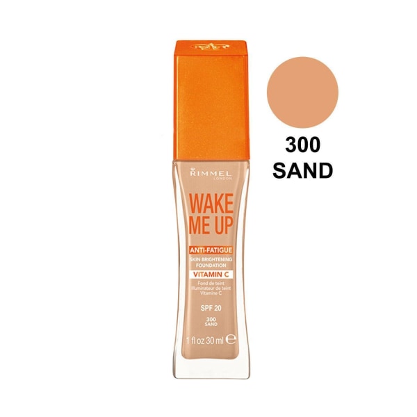 Rimmel Wake Me Up SPF15 Anti-Fatigue Foundation-300 Sand Sand