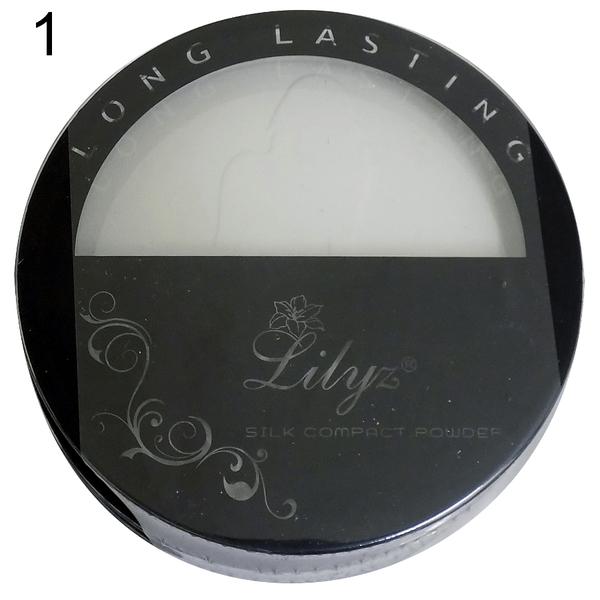 Lilyz Long Lasting Silk Compact Powder - Snow White Varm vit