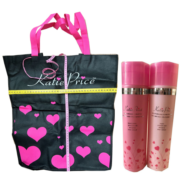 Katie Price Oil-free Balancing Shampoo+Hair Conditioner+Original Bag