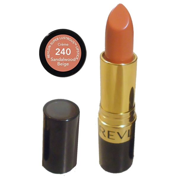 Revlon Super Lustrous Crème Lipstick -  240 Sandalwood Beige Sandalwood Beige