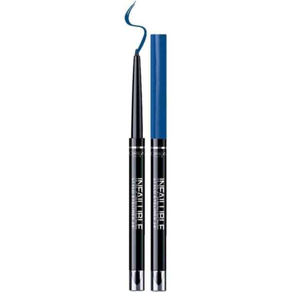 L'Oreal Infaillible Stylo Waterproof Smudge-tip Liner-Rebel Blue Blå